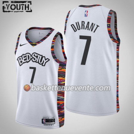 Maillot Basket Brooklyn Nets Kevin Durant 7 2019-20 Nike City Edition Swingman - Enfant
